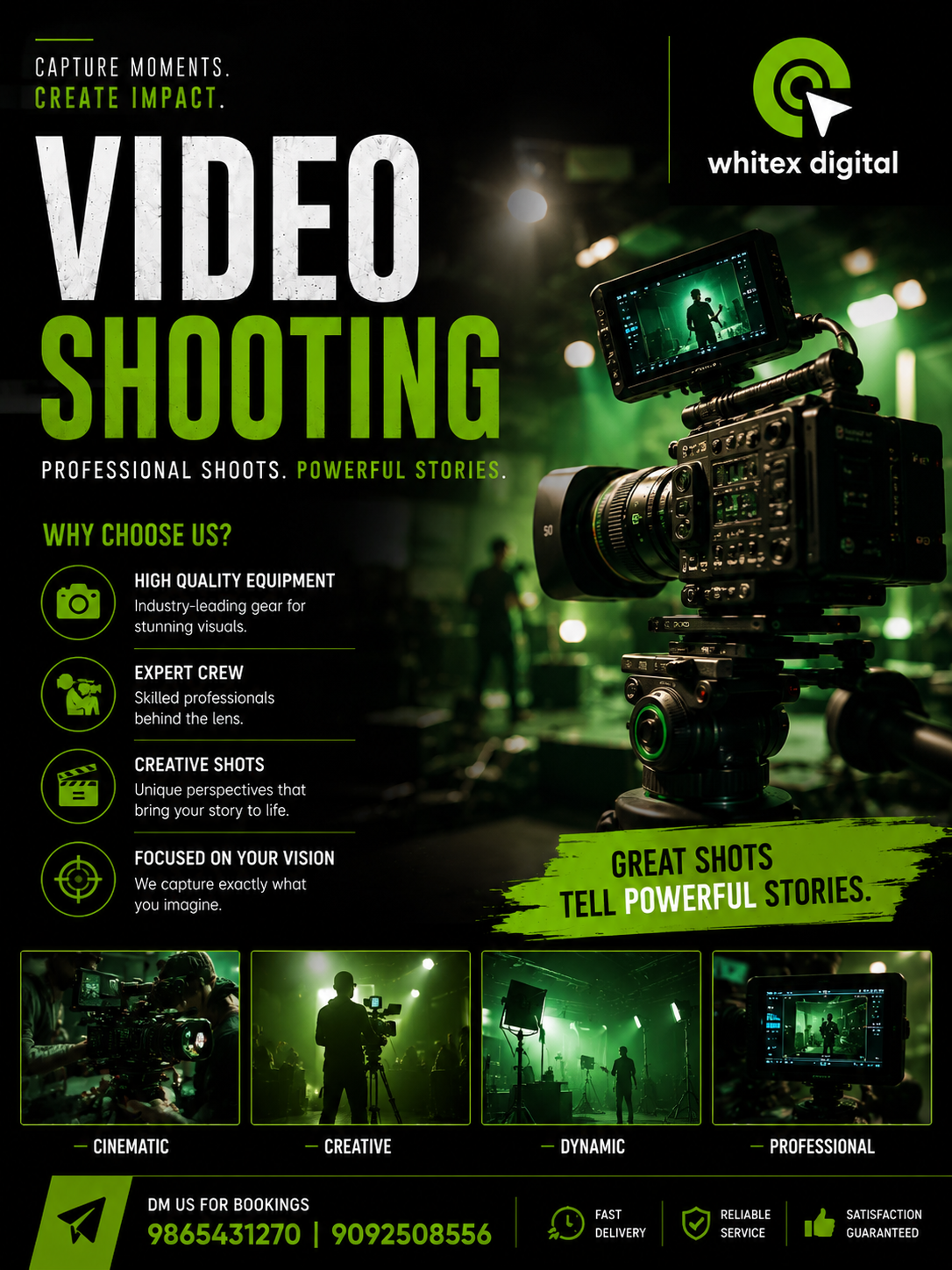 Cinematic Video Shooting Set